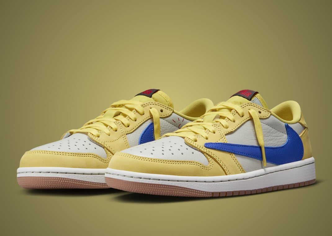 Travis Scott x Air Jordan 1 Retro Low OG Canary (W)