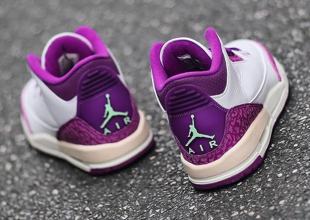 Air Jordan 3 Retro Joker (GS) Heel Detail