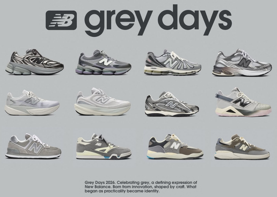 New Balance Grey Days 2026