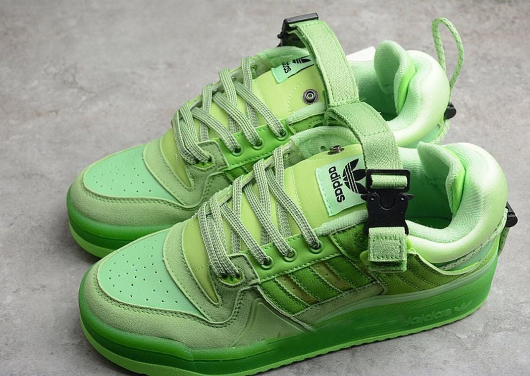 Bad Bunny x adidas Forum Buckle Low "Green"