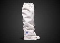 Vaquera x Converse Chuck Taylor All Star XXXHi White - Medial