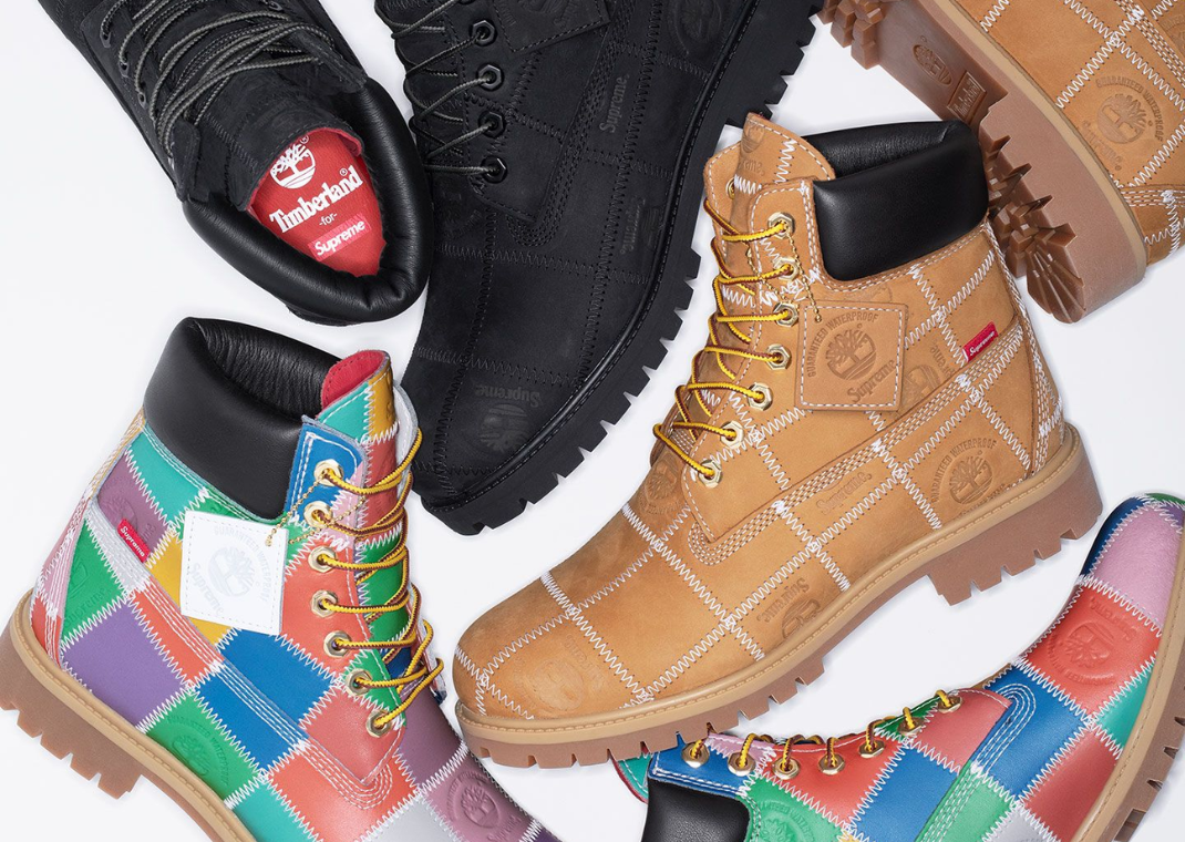 Supreme x Timberland 6-Inch Premium Waterproof Boot Pack
