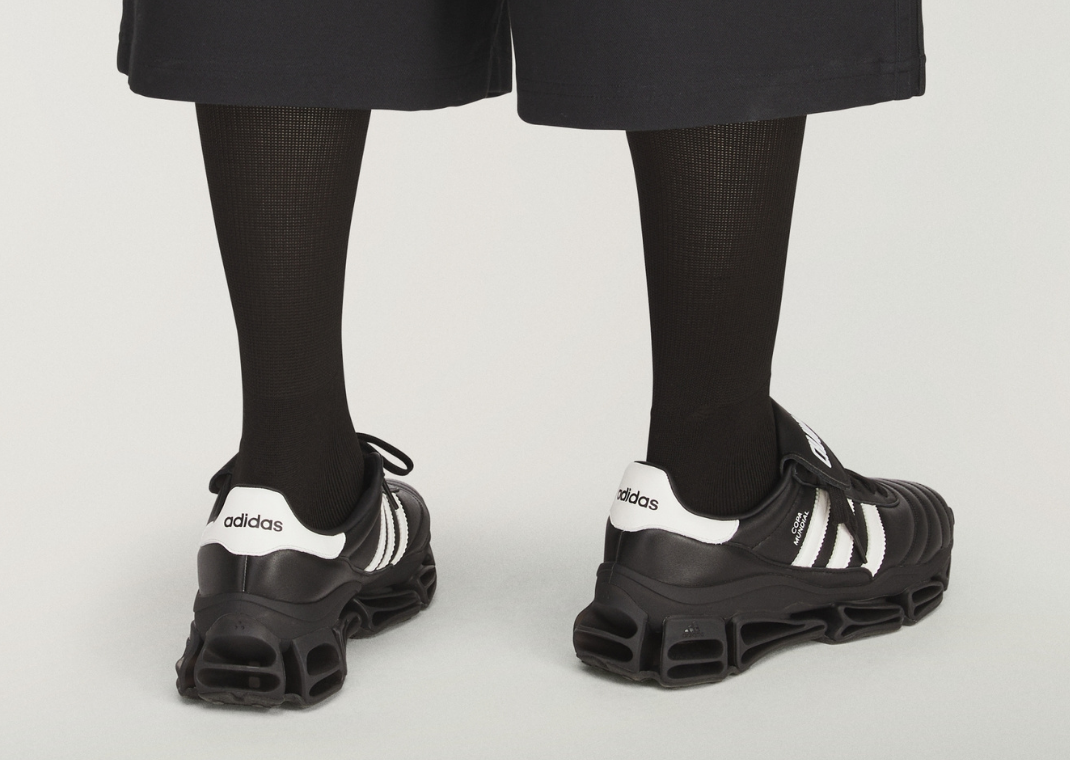 Willy Chavarria x adidas Copa Mundial Megaride Black White - On Foot