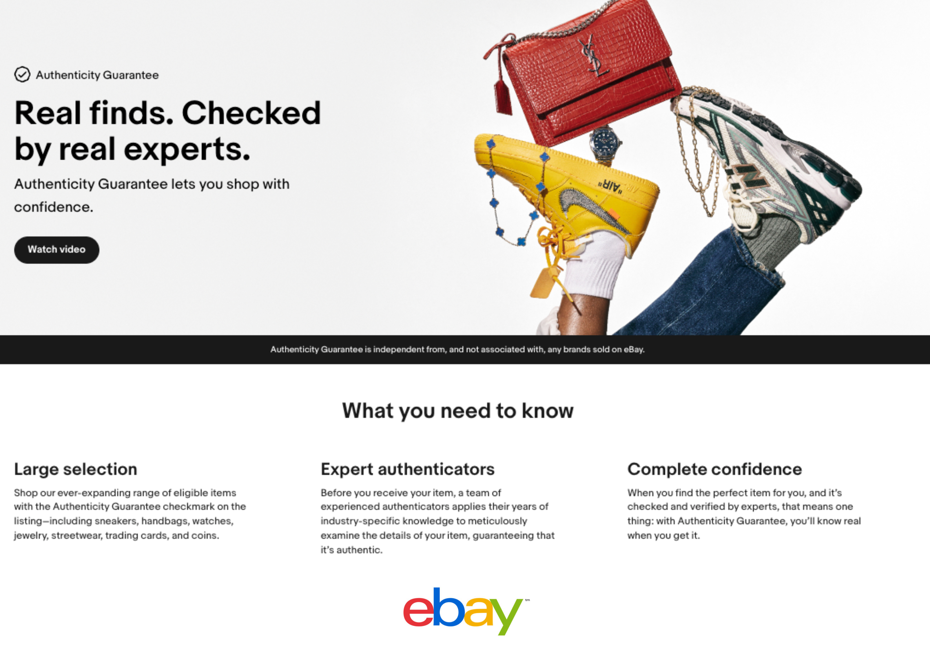 eBay Authenticity Guarantee
