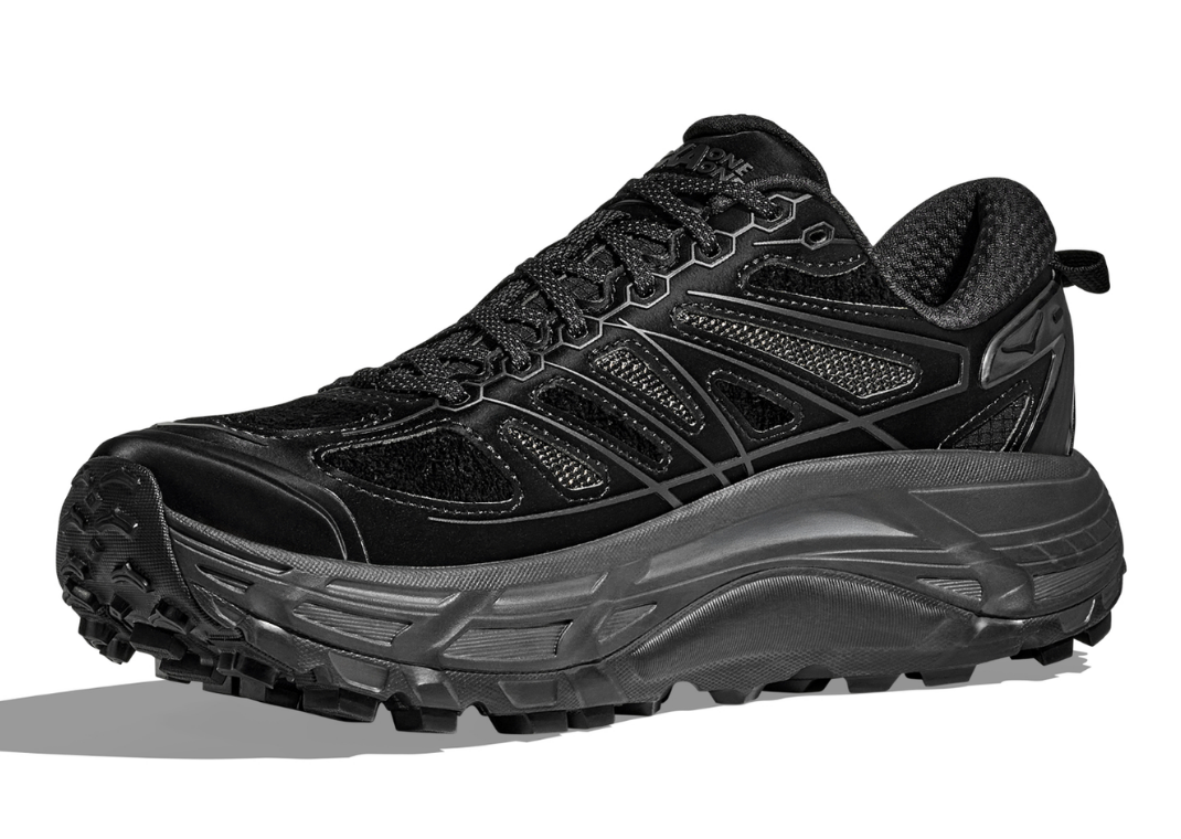 XLIM x Hoka Mafate Speed 2 Black - Angle