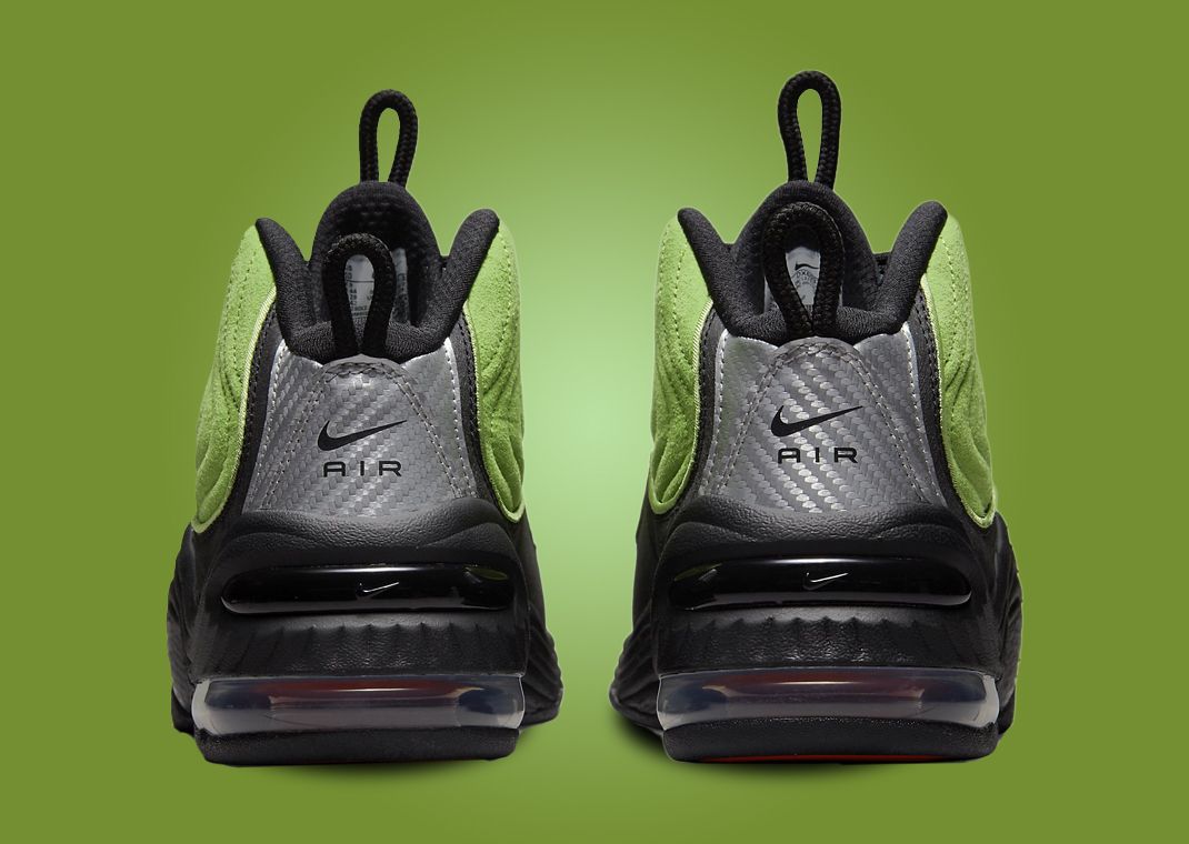 靴 NIKE Stussy Air Penny 2 Black Green US9 Official Images Confirm the Drop of the Stüssy x Nike Air