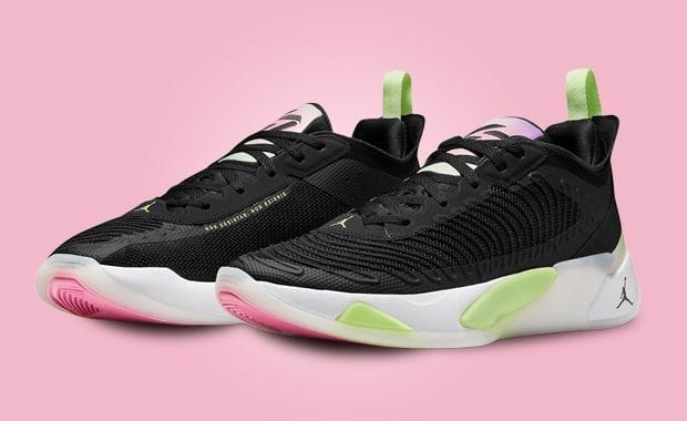 Neon Accents Shine Through On This Rave-Ready Jordan Luka 1