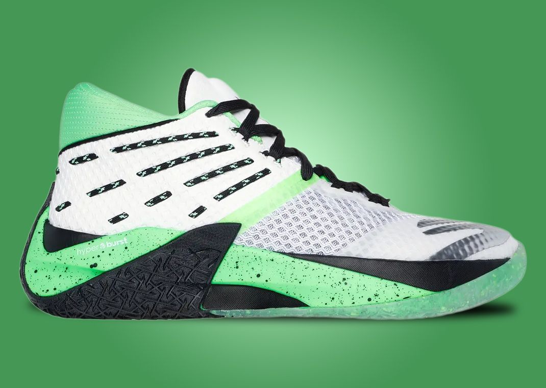 Skechers SKX Reign White Black Lime Lateral
