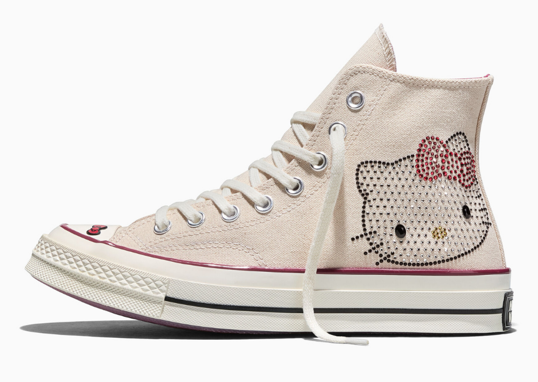 Hello Kitty x Converse Chuck Taylor 70 Swarovski - Lateral
