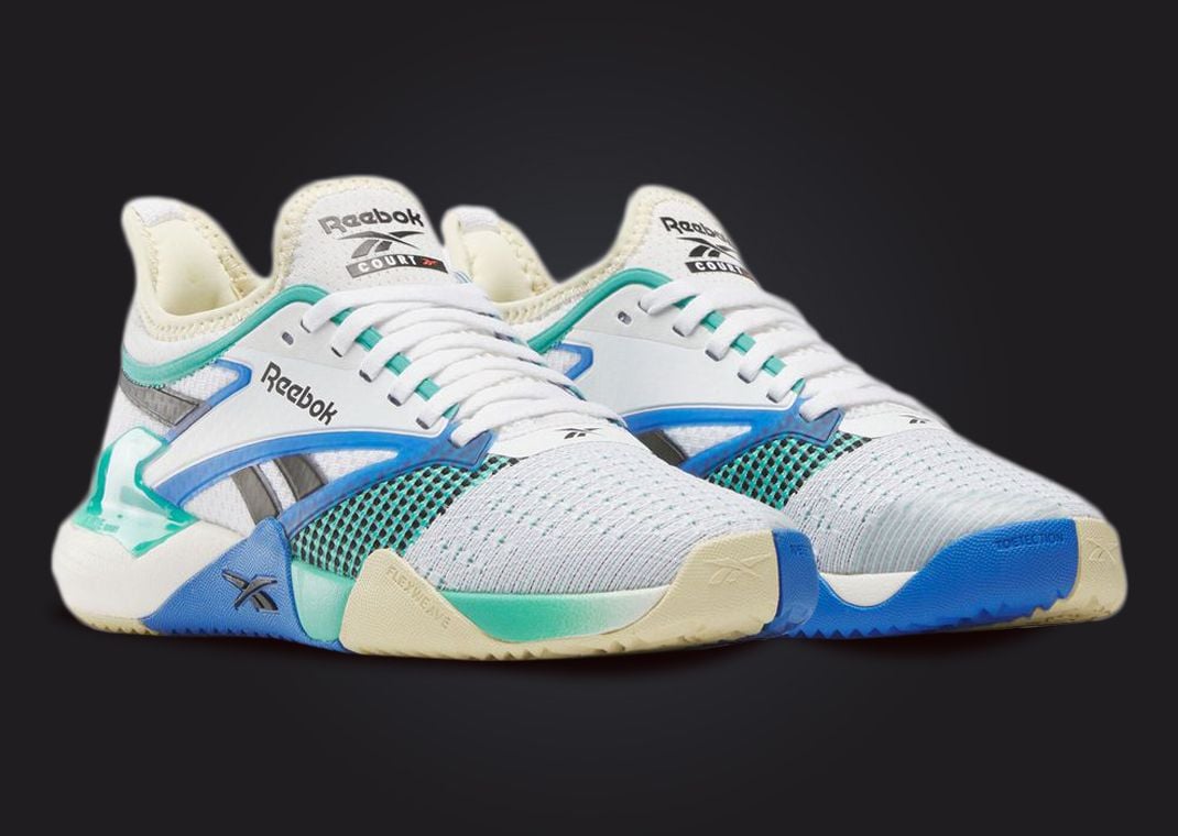 Reebok Nano Court White Blue Cream