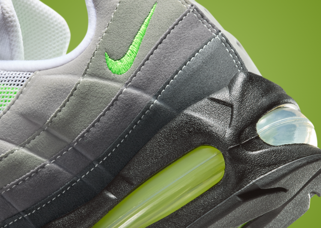 Nike Air Max 95 OG Big Bubble Neon Heel Detail