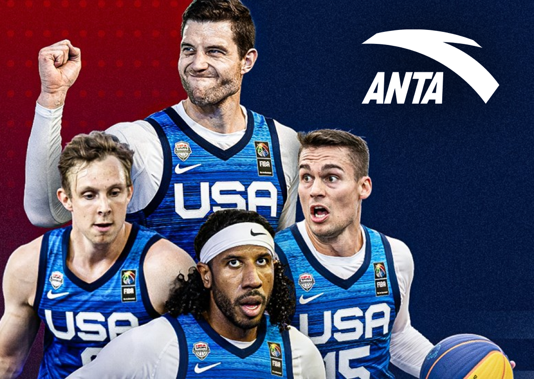 ANTA Signs Jimmer Fredette and Entire USA Men's 3x3 Basketball Olympic Team