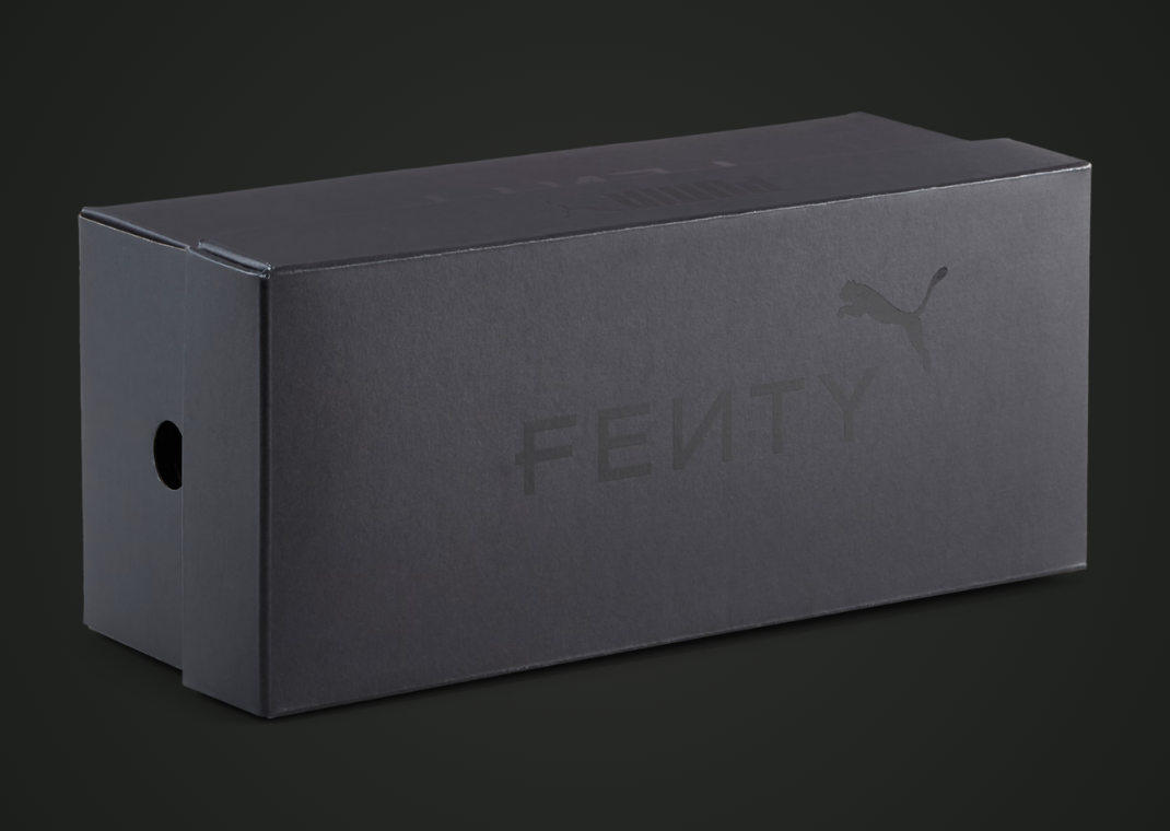 Fenty x Puma Cleat Slide Black Fur (W) - Box