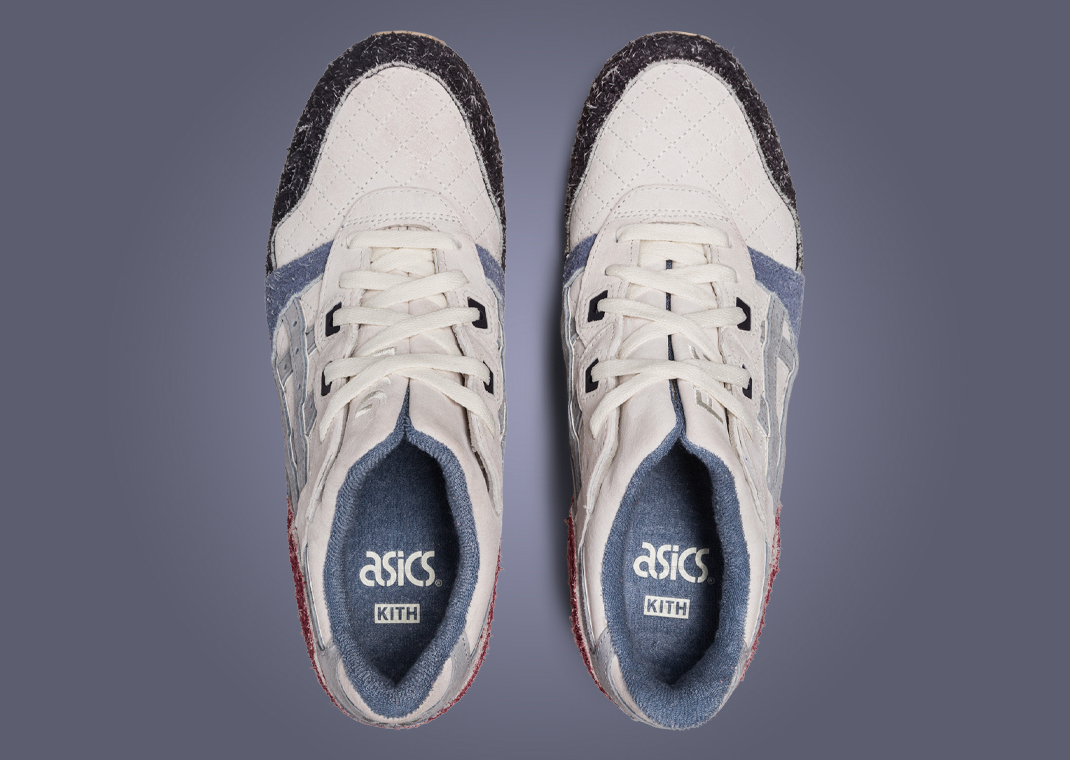 Kith x Asics Gel-Lyte III Shaggy Suede Top