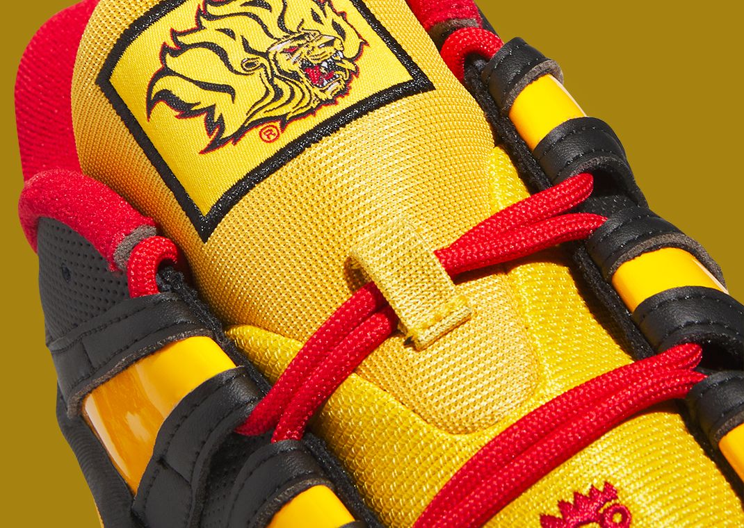 adidas Crazy 8 Low Arkansas Pine Bluff Tongue Detail