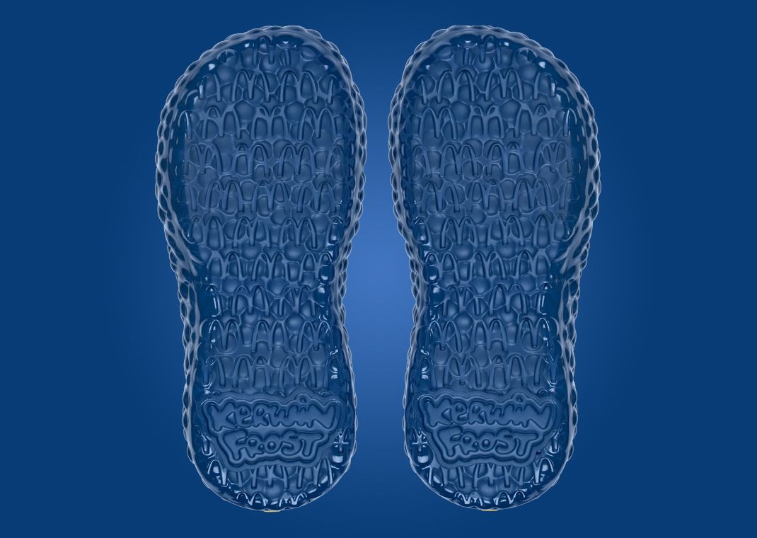 Kerwin Frost x McDonald's Fry Guy Clogs Outsole