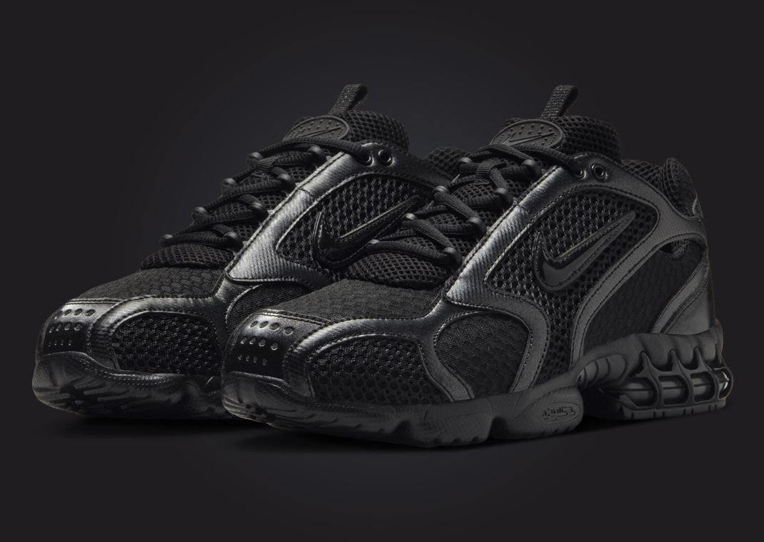 Nike Air Zoom Spiridon Cage 2 Black Anthracite Angle