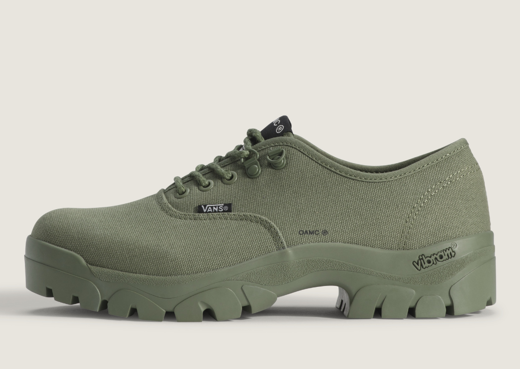 OAMC x Vans OTW Authentic Oxford Olive - Lateral