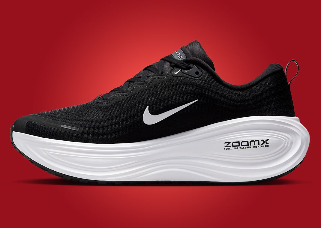 Nike Vomero Plus Black White Medial