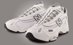 Your Old Man Would Be Proud of the New Balance 1000 White Grey
