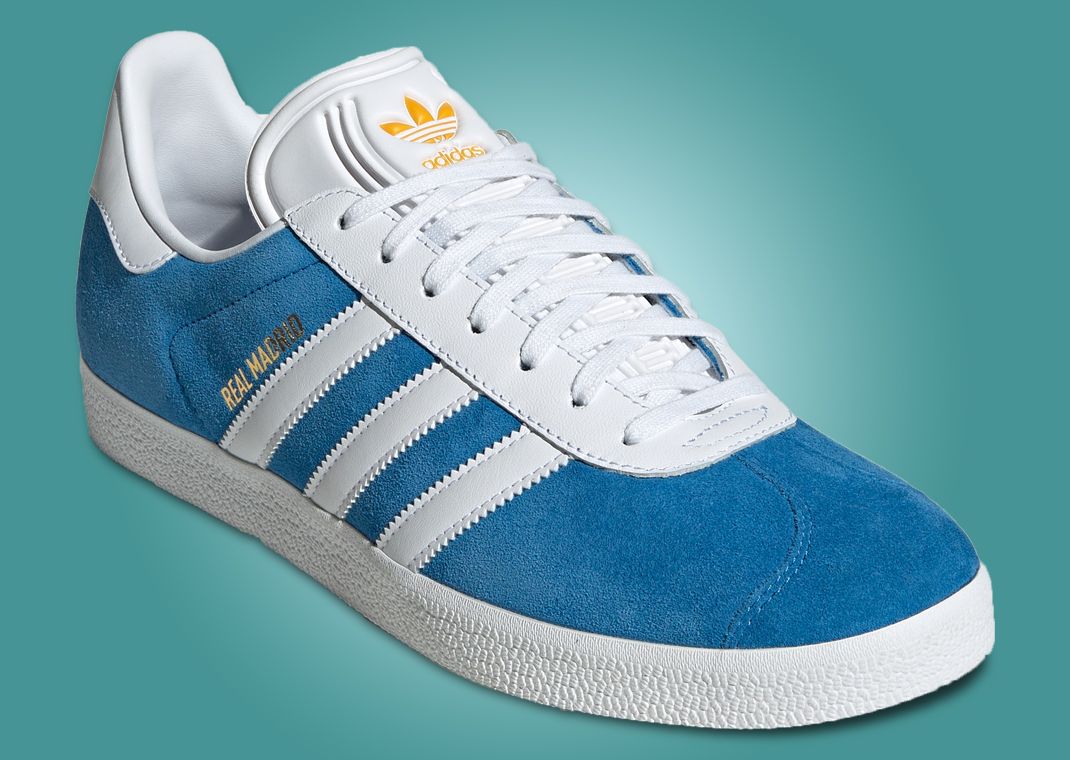 Real Madrid x adidas Gazelle Third Kit Angle