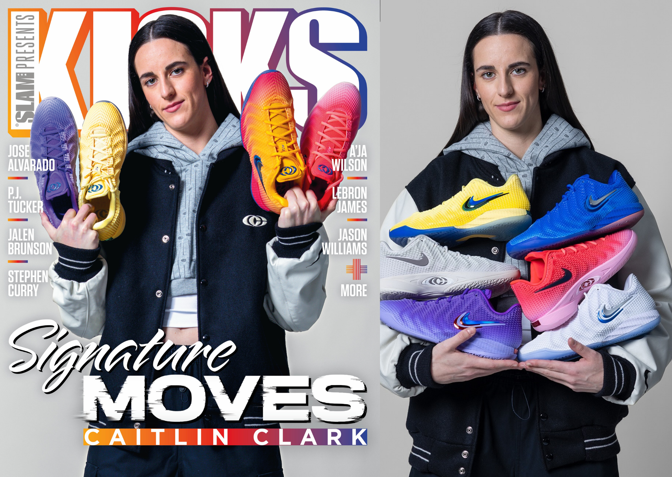 Caitlin Clark SLAM Cover