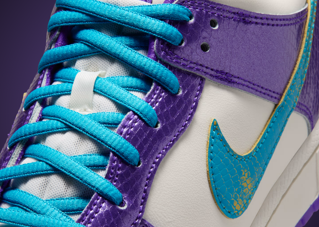 Nike Kobe Dunk Low Protro Hornets - Detail