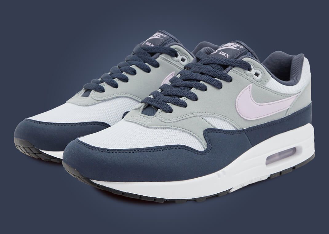 Nike Air Max 1 Football Grey Lilac Bloom