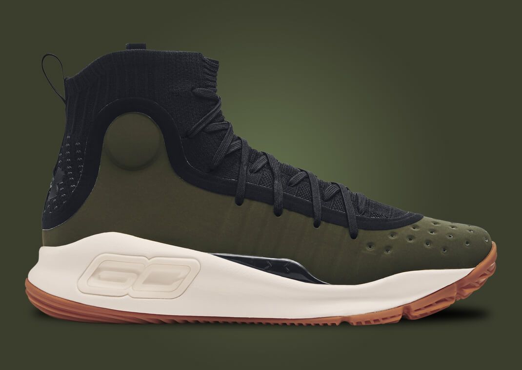 Under Armour Curry 4 Retro Black Olive