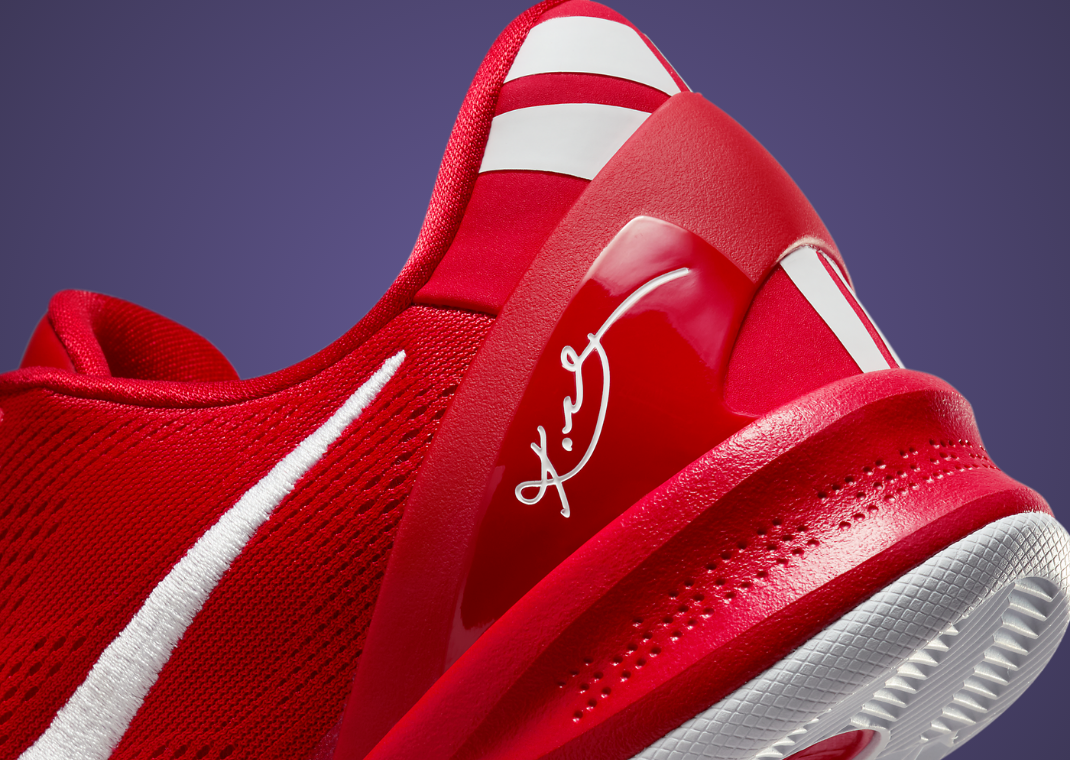 Nike Kobe 8 Protro TB University Red Heel