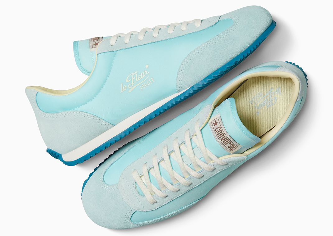 Tyler, The Creator x Converse Coach Jogger Quiet Tide Starlight Blue Angle