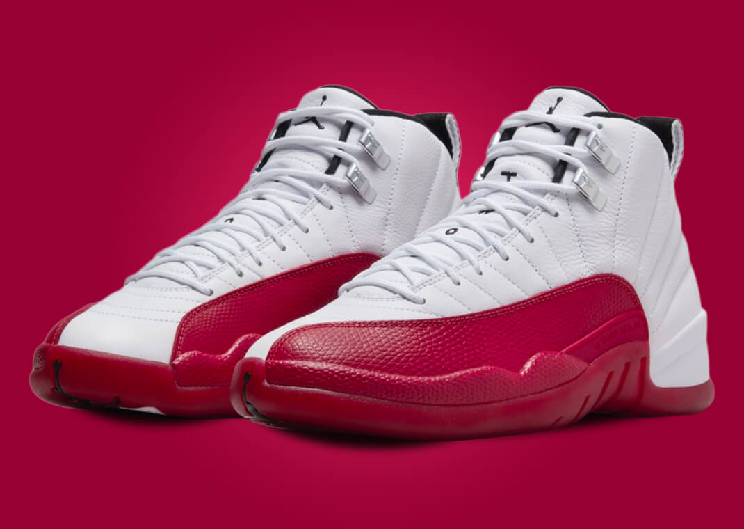 Jordan red retro 12 on sale