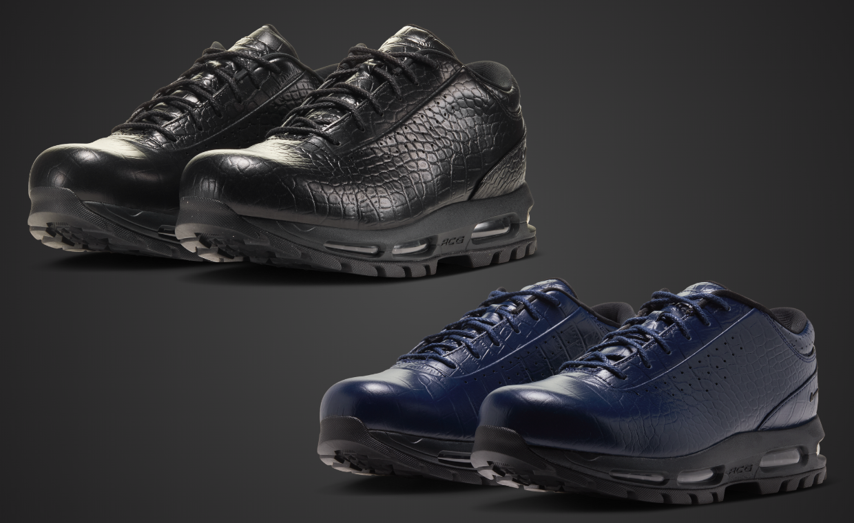 Nike’s Air Max Goadome Low Collection Heads into Fall with Two Croc Print Colorways