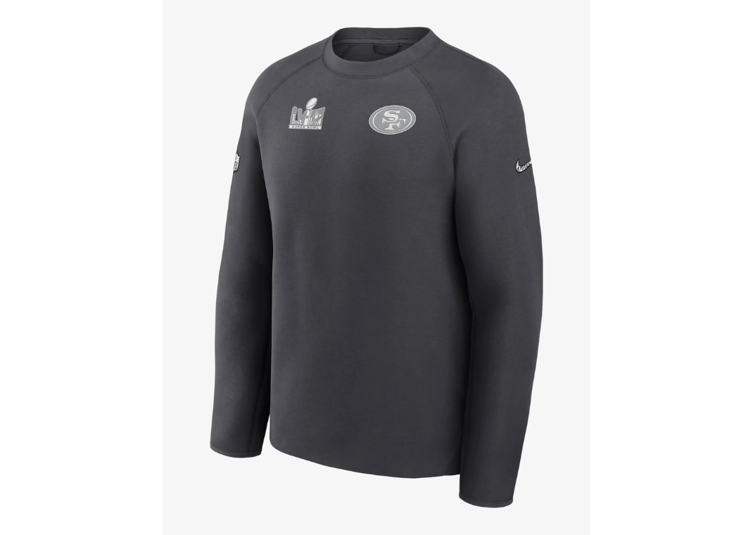 San Francisco 49ers Super Bowl LVIII Opening Night Tech Fleece Front