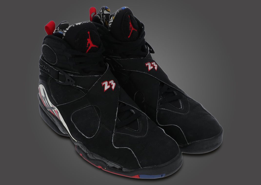 Game-Worn Air Jordan 8 Playoff