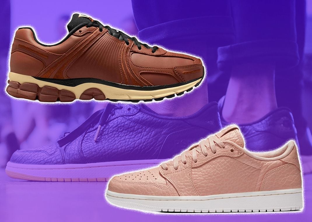 Swooshless Nike and Jordan sneakers