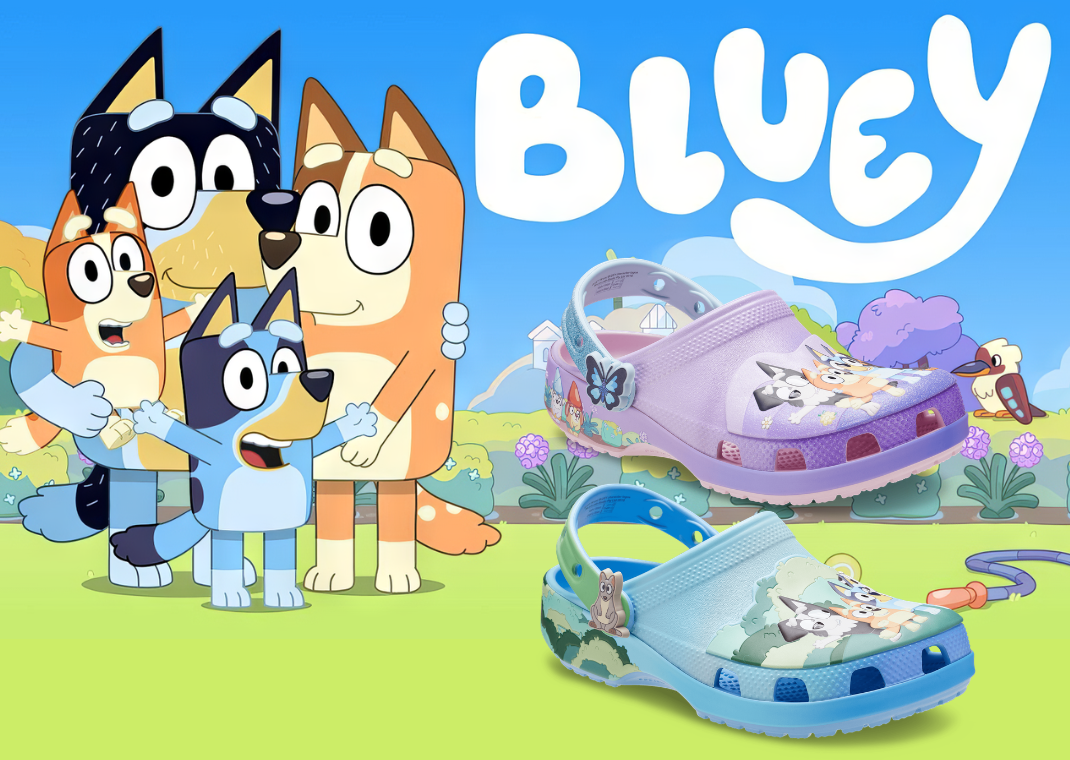 Bluey x Crocs Classic Clogs Collection