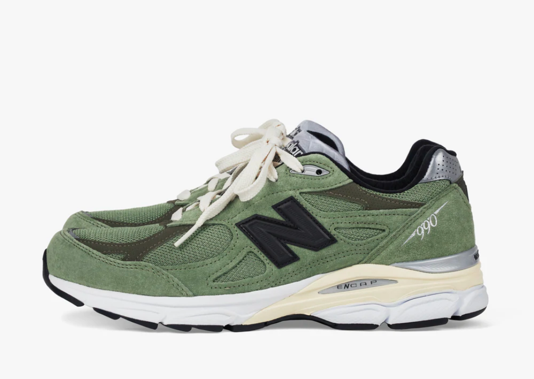 JJJJound x New Balance 990v3 Olive