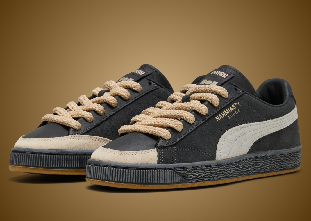 Nahmias x Puma Suede Vintage Black - Angle