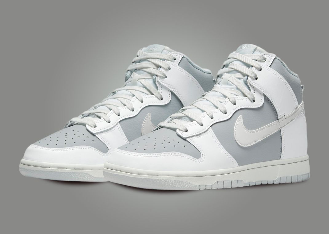 Nike Dunk High "Summit White Pure Platinum"