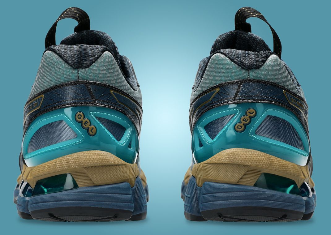 Kiko Kostadinov x Asics UB10-S Gel Kayano 20 Indigo Gunmetal Heel
