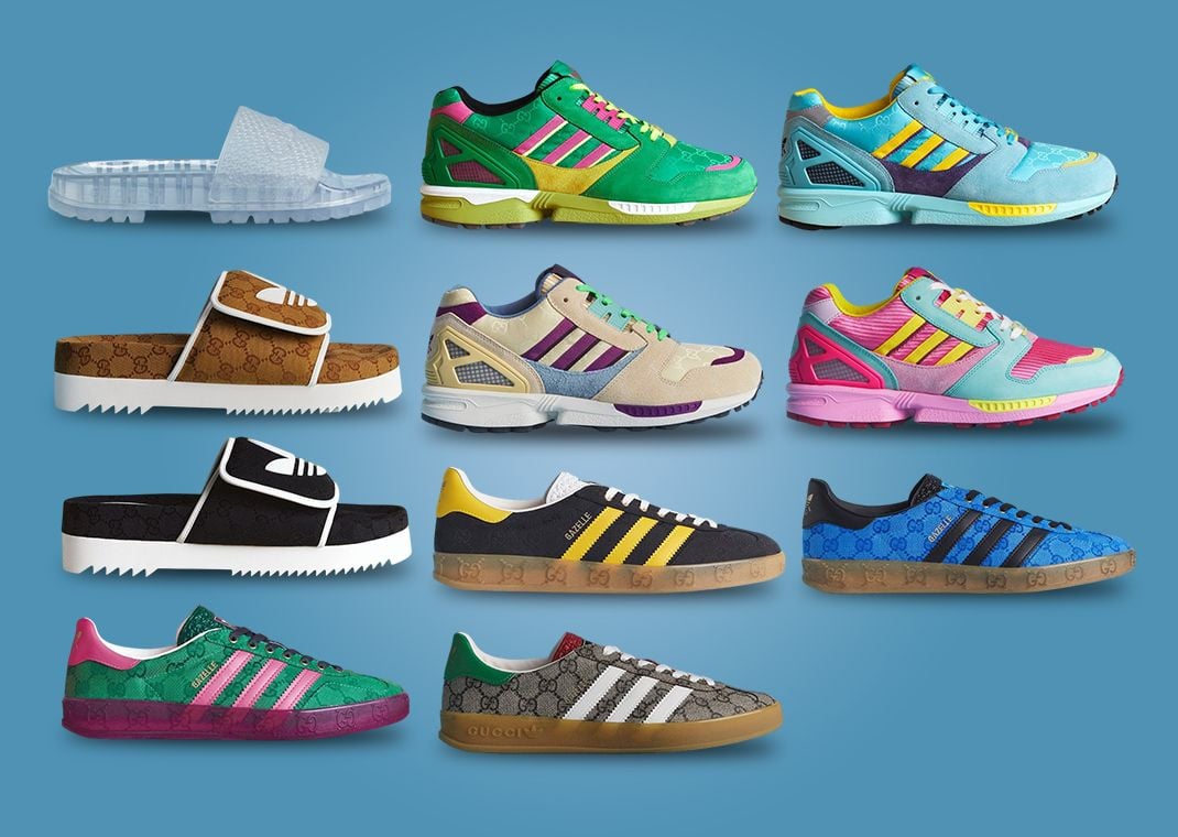 Gucci x adidas Spring/Summer 2023 Footwear Collection