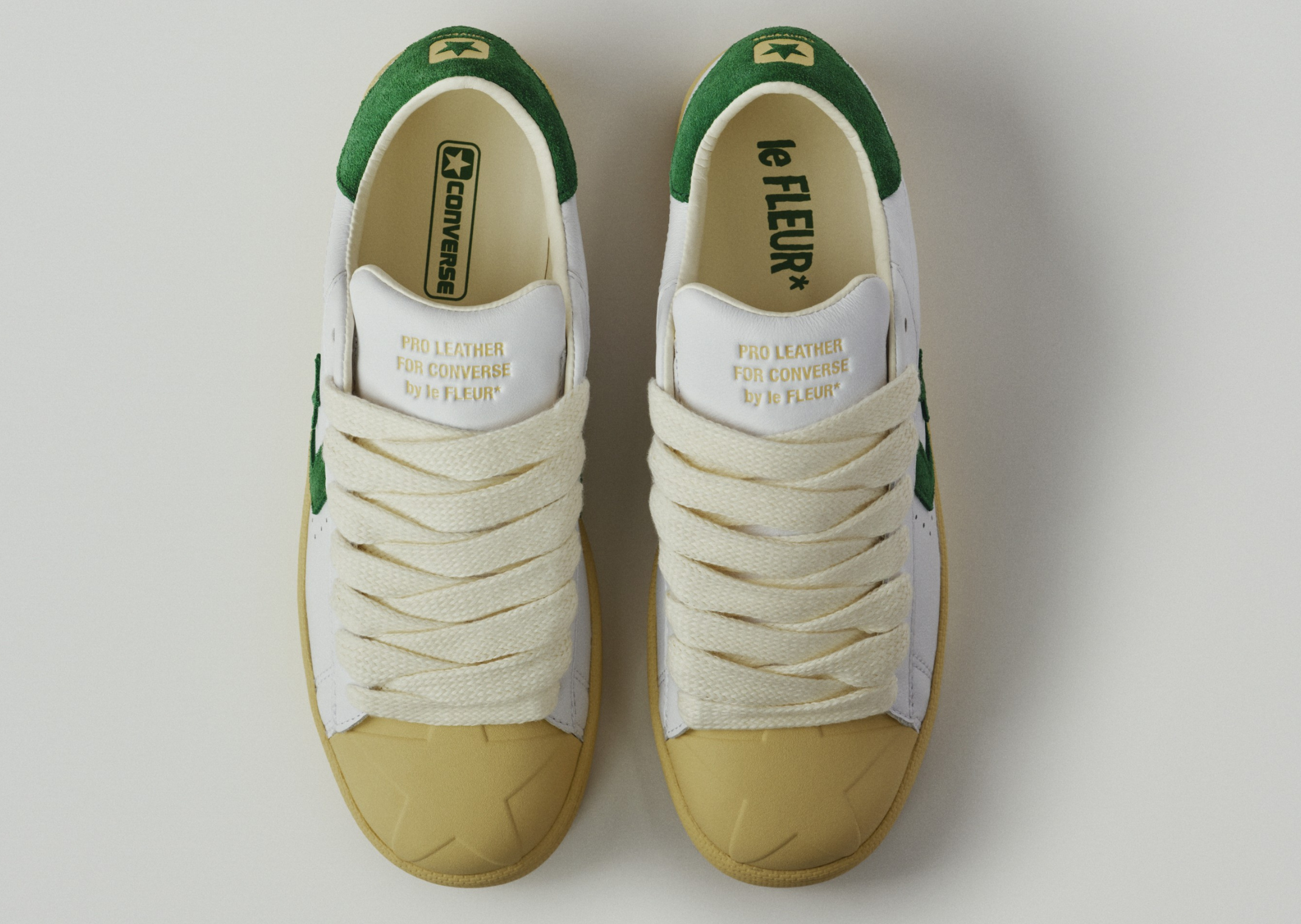 Tyler, the Creator x Converse Pro Leather White - Top