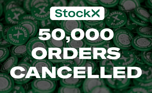 Leaked $100 Off StockX Discount Code Results In 50 Thousand Order Cancellations