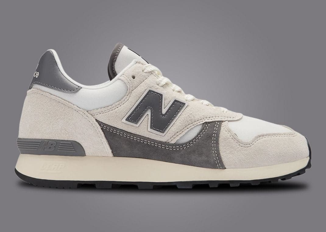 The New Balance 475 Sea Salt Castlerock Releases in 2024