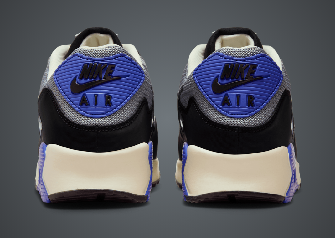 Patta x Nike Air Max 90 Waves Sapphire Heel