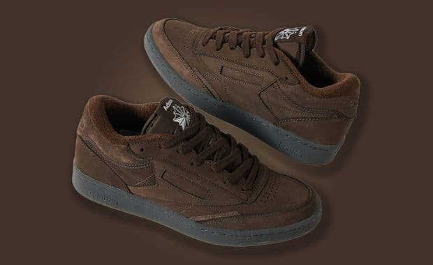 Adsum x Reebok Club C Mid II Brown