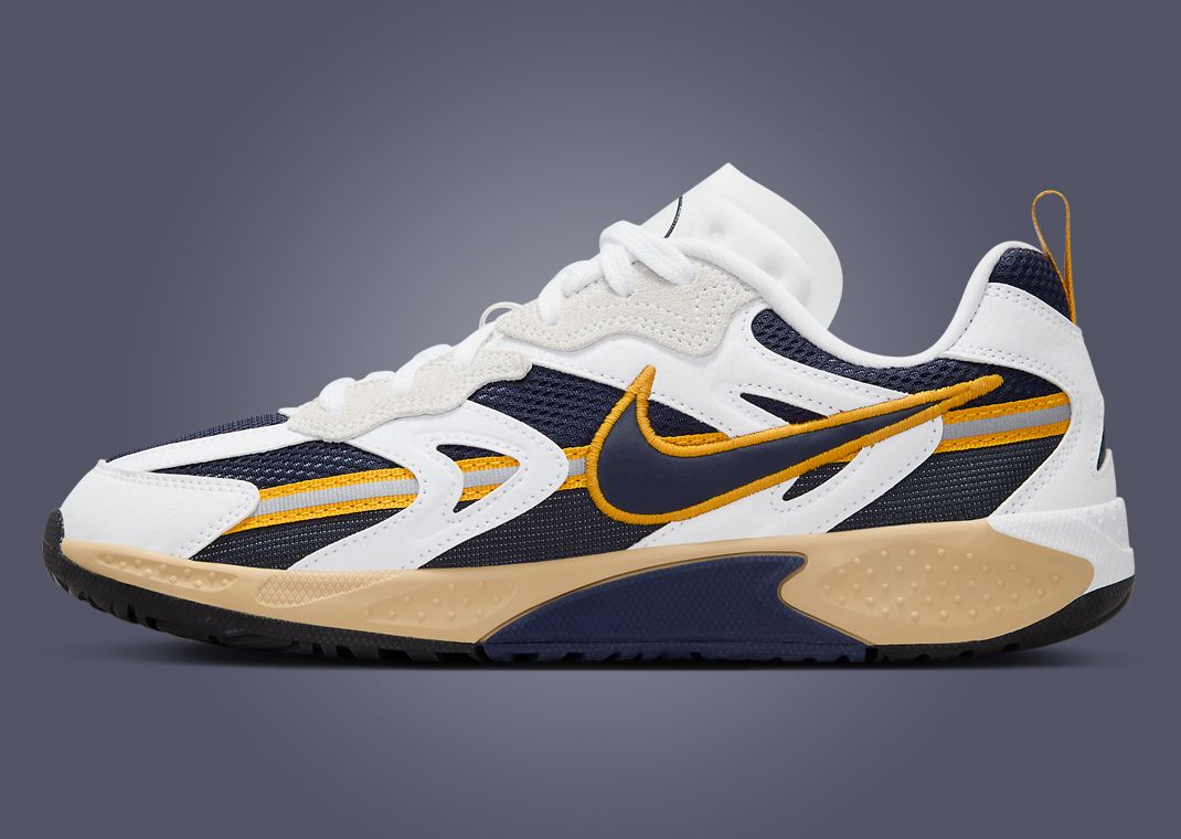 Nike Jam White Midnight Navy Gold Medial Right