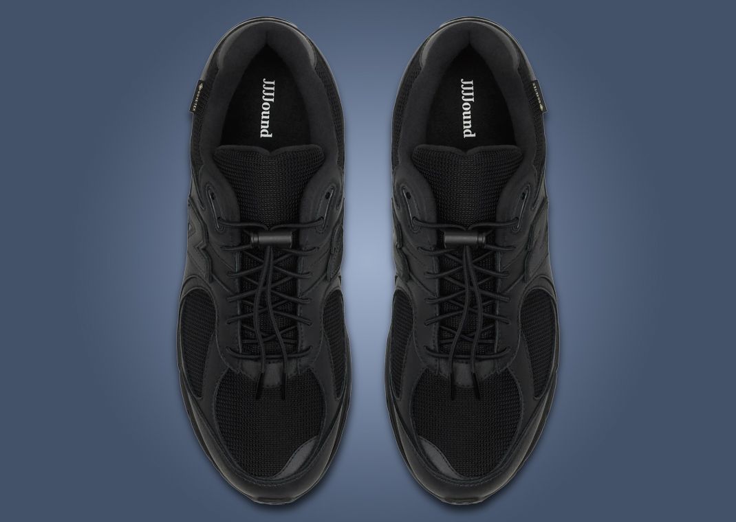 The JJJJound x New Balance 2002R Gore-Tex Triple Black