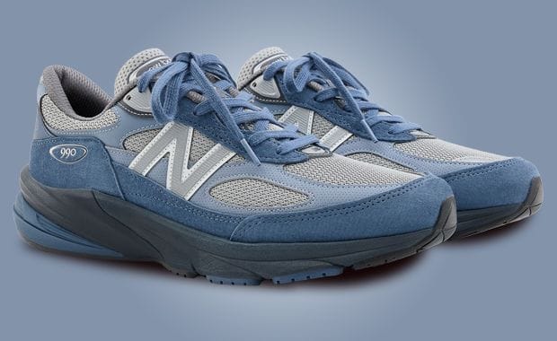 The New Balance 990v6 Made in USA Community Navy Releases in 2025